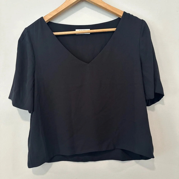 Babaton Tops - Babaton Bell Sleeves Black Top Size Medium T506